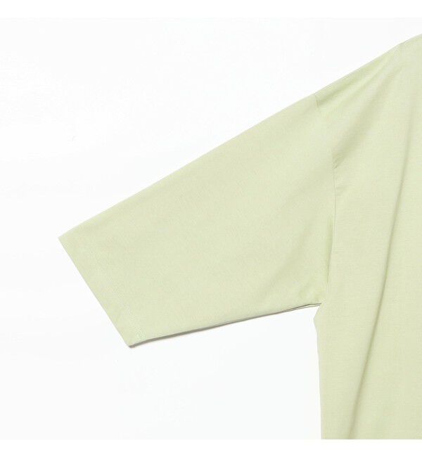 BEAMS「シルケット 8分袖 クルーネック Tシャツ」|Tシャツ・カットソー|