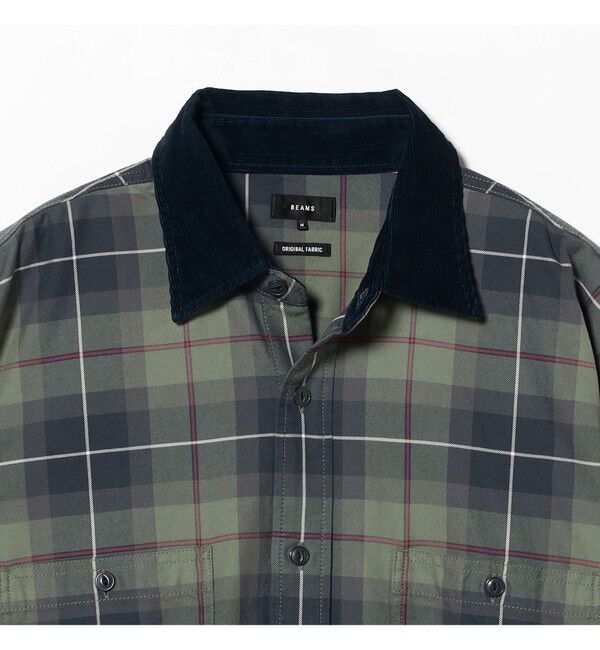 BEAMS「チェック ワークシャツ」|シャツ・ブラウス|