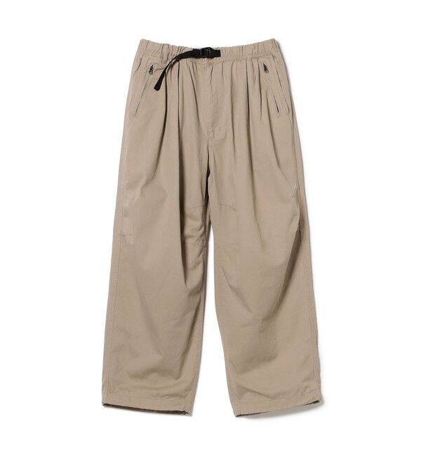 BEAMS「２プリーツ バルーン チノパンツ」|チノ|