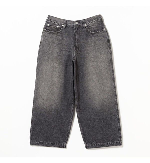 BEAMS「ワイドストレート バルーン デニムパンツ」|デニム|
