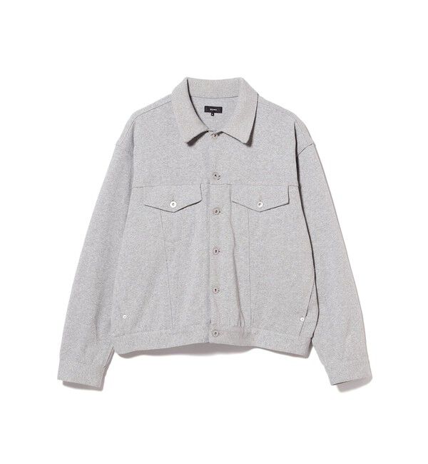 BEAMS「カットソー G-ジャケット【リラックスフィット】」|ブルゾン・スタジャン|