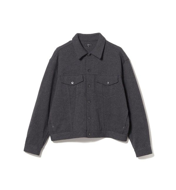 BEAMS「カットソー G-ジャケット【リラックスフィット】」|ブルゾン・スタジャン|