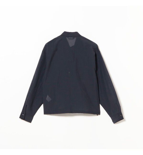 BEAMS「ショートレングス シアー コーチシャツ【ワイドショートフィット】」|シャツ・ブラウス|