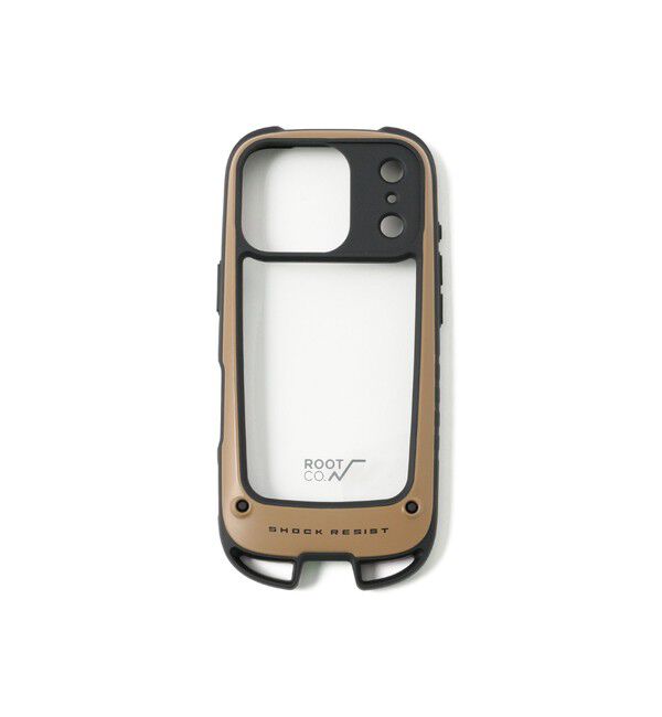 BEAMS「ROOT CO. / GRAVITY Shock Resist Case +Hold. iPhone 17Proケース」|モバイルケース|COYOTE