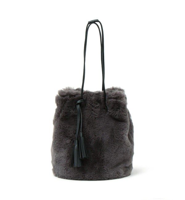 SHIPS any「SHIPS any: ファー巾着バッグ」|その他|