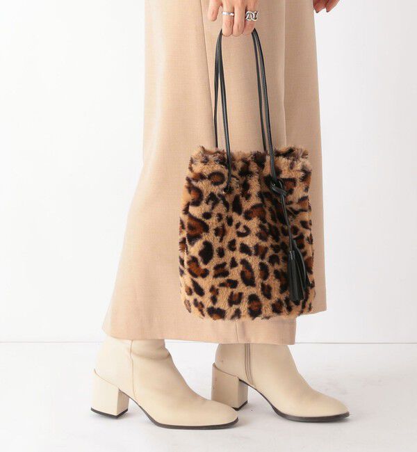 SHIPS any「SHIPS any: ファー巾着バッグ」|その他|