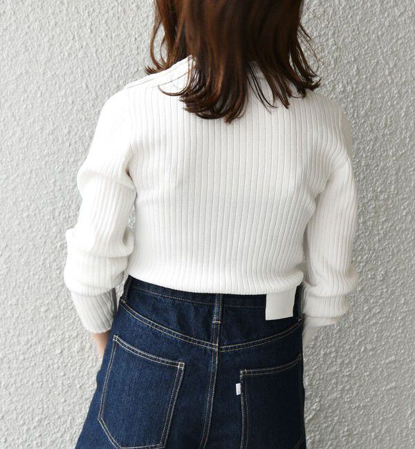 SHIPS any「SHIPS any: リブニット プルオーバー」|ニット・セーター|