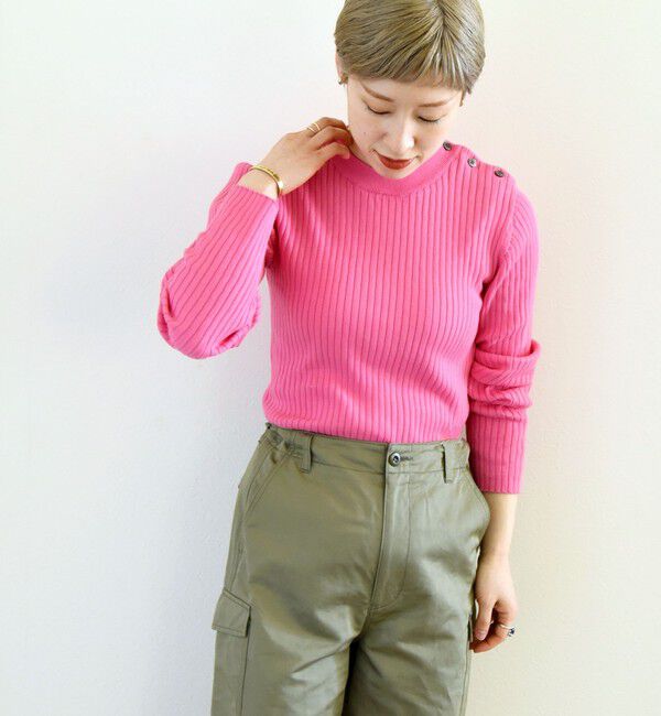 SHIPS any「SHIPS any: リブニット プルオーバー」|ニット・セーター|