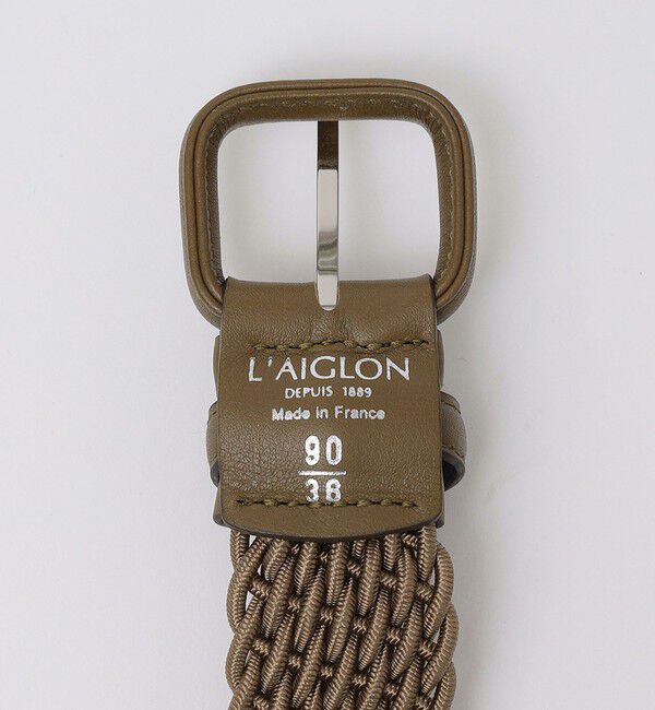 SHIPS「L&rsquo;AIGLON: 手編み メッシュ ベルト」|ベルト|