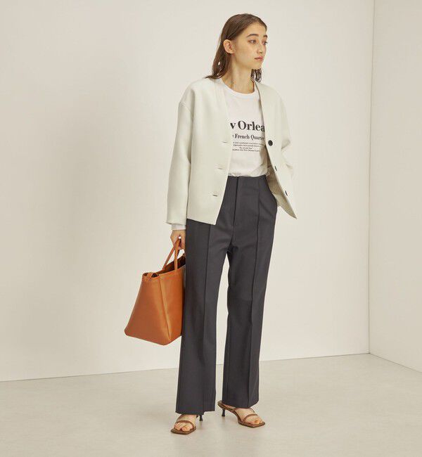 SHIPS for women「マトラッセ トリプルクロス コクーン ブルゾン ◇」|ブルゾン・スタジャン|