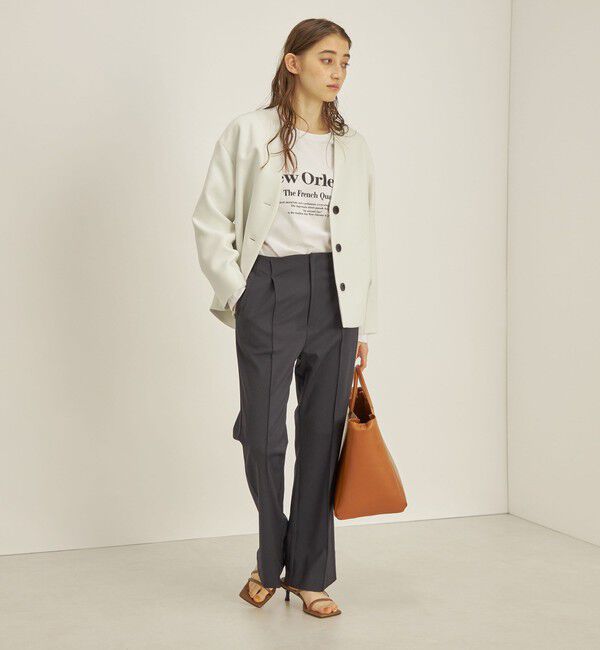 SHIPS for women「マトラッセ トリプルクロス コクーン ブルゾン ◇」|ブルゾン・スタジャン|