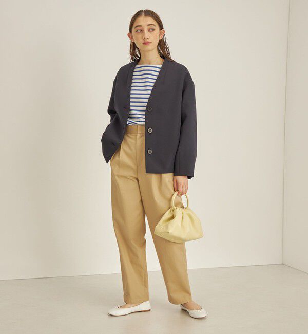 SHIPS for women「マトラッセ トリプルクロス コクーン ブルゾン ◇」|ブルゾン・スタジャン|