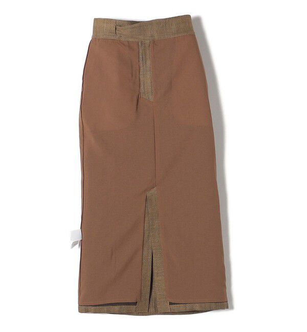 SHIPS for women「MANTECO 麻混 タイト ロング スカート◇」|スカート|