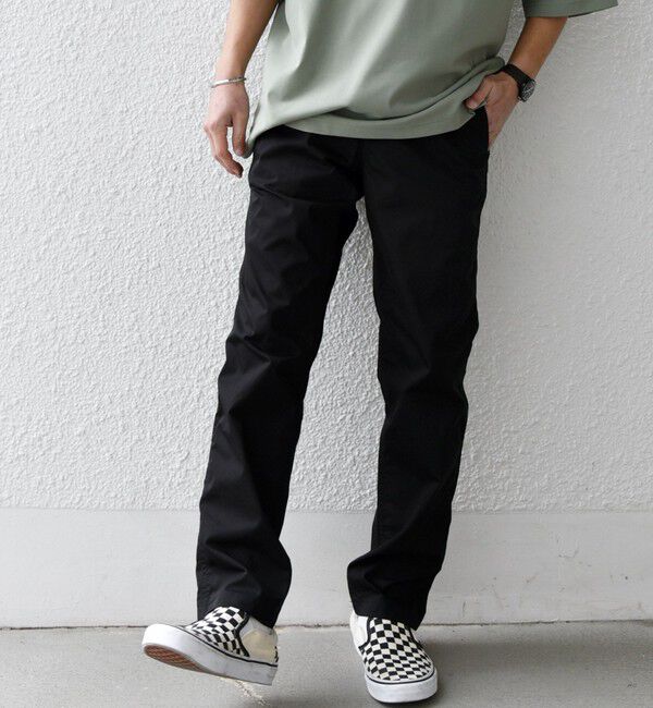 SHIPS any「SHIPS any: サマー スリム テーパード チノ パンツ 26SS◇」|チノ|ブラック