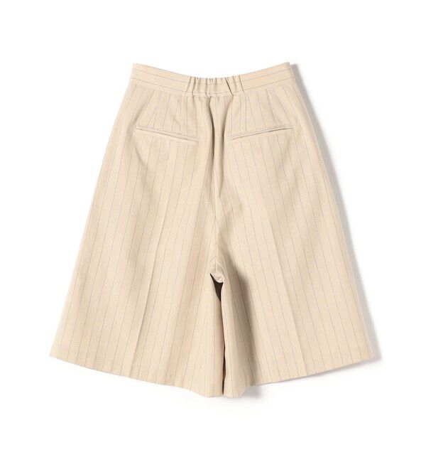 SHIPS for women「〈手洗い可能〉先染め ストライプ タック ショーツ◇」|その他|