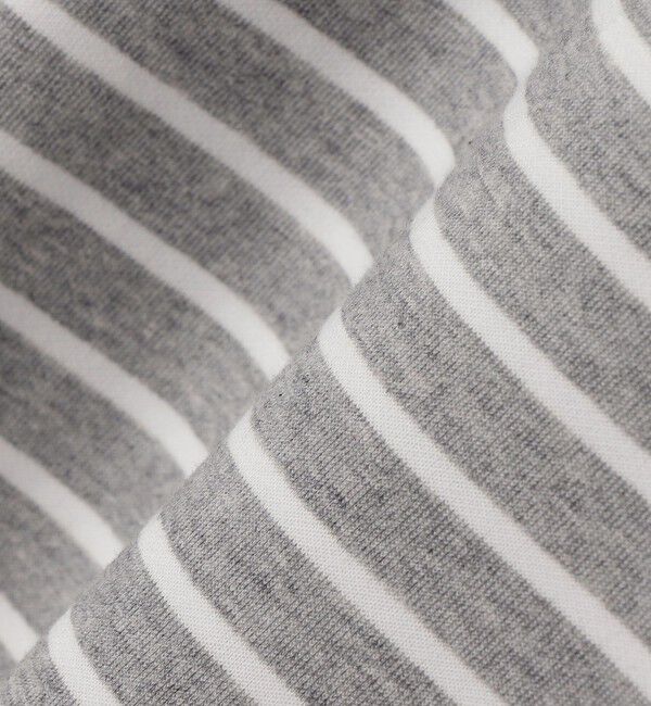 SHIPS any「SHIPS any: ソリッド / ボーダー スウェットライク Tシャツ (ロンT)◇」|Tシャツ・カットソー|