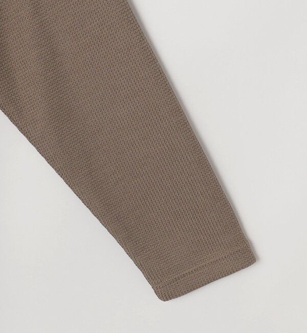 SHIPS any「SHIPS any: パールワッフル フェイクレイヤード Tシャツ (ロンT)◇」|Tシャツ・カットソー|