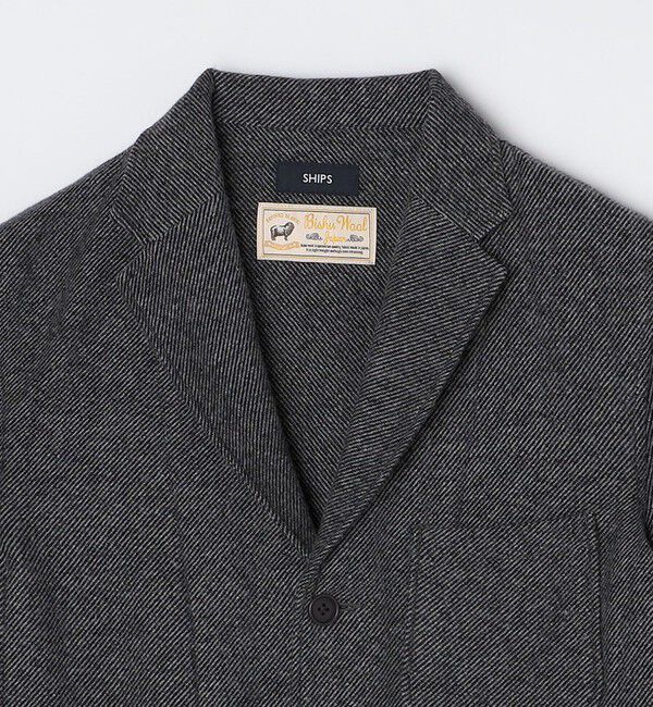 SHIPS「SHIPS: 〈セットアップ対応〉 ライトツイード スポーツ ジャケット」|テーラードジャケット|