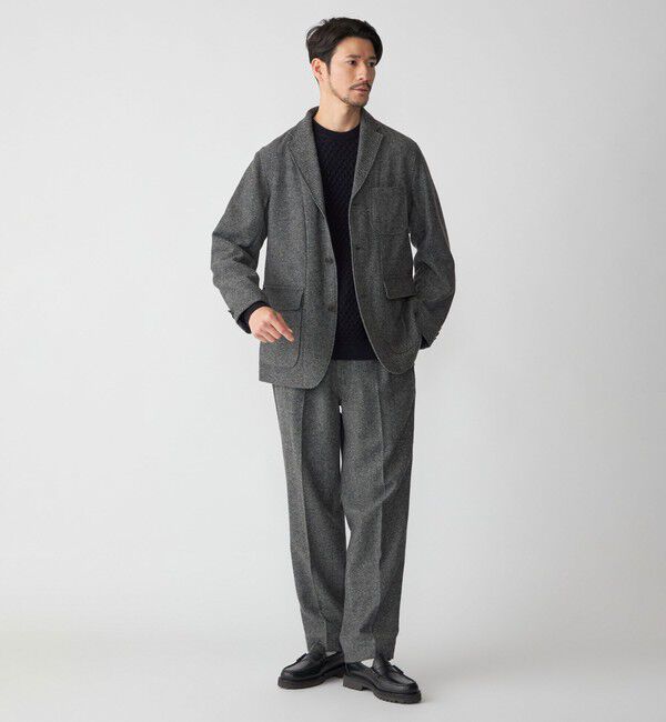 SHIPS「SHIPS: 〈セットアップ対応〉 ライトツイード スポーツ ジャケット」|テーラードジャケット|