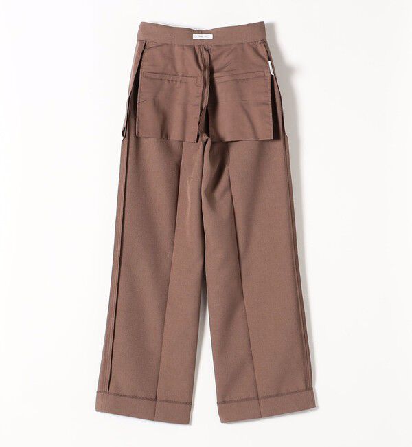 SHIPS any「SHIPS any:〈洗濯機可能〉オックス ウエスト ライン パンツ」|その他|