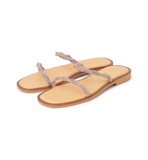 SHIPS for women「NICOLAS LAINAS:ビジュー サンダル」|サンダル|