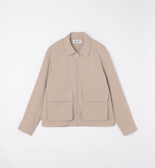 SHIPS「City Ambient Products: ウールライク ジップ ブルゾン (セットアップ対応)」|ブルゾン・スタジャン|