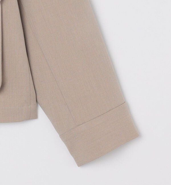 SHIPS「City Ambient Products: ウールライク ジップ ブルゾン (セットアップ対応)」|ブルゾン・スタジャン|