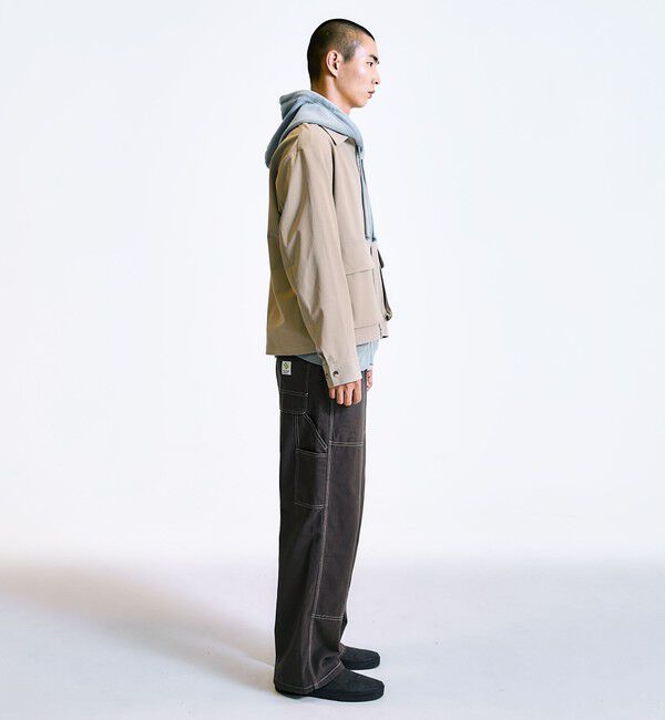 SHIPS「City Ambient Products: ウールライク ジップ ブルゾン (セットアップ対応)」|ブルゾン・スタジャン|