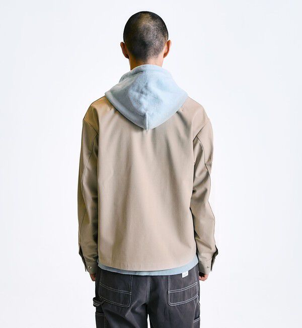 SHIPS「City Ambient Products: ウールライク ジップ ブルゾン (セットアップ対応)」|ブルゾン・スタジャン|