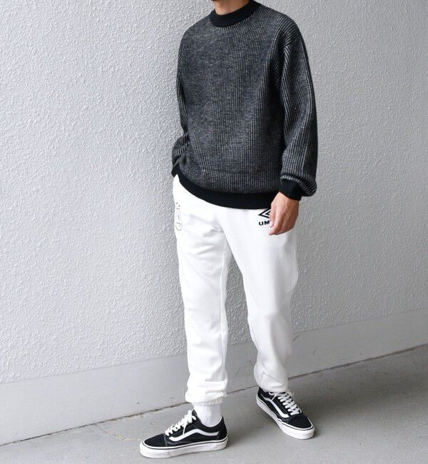 SHIPS any「【SHIPS any別注】UMBRO: 90s ロゴ スウェット イージー パンツ(セットアップ対応)◇」|その他|