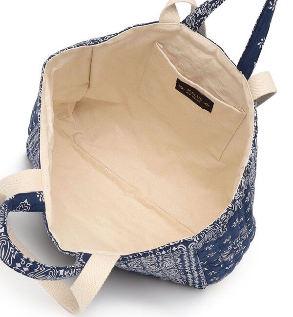 SHIPS for women「MALUS: バンダナ キルティング ビッグ トート バッグ」|トートバッグ|