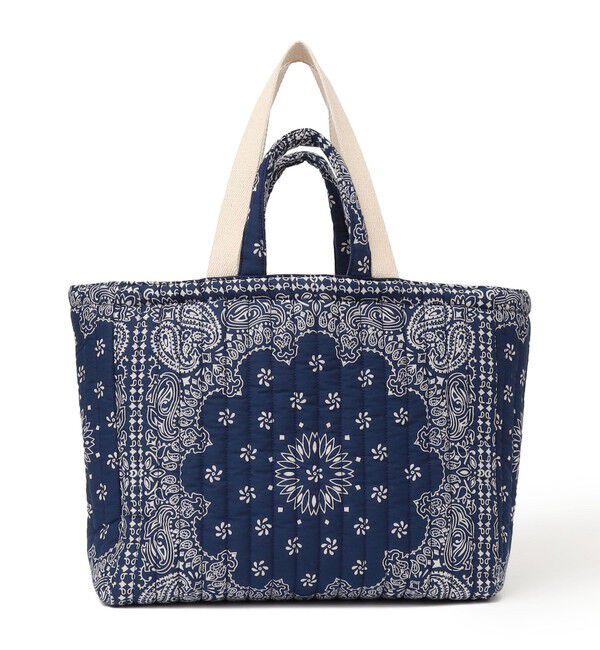 SHIPS for women「MALUS: バンダナ キルティング ビッグ トート バッグ」|トートバッグ|