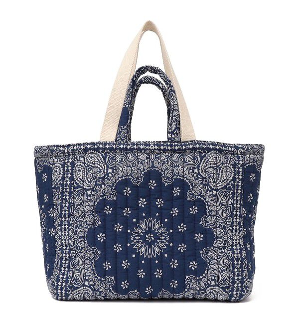 SHIPS for women「MALUS: バンダナ キルティング ビッグ トート バッグ」|トートバッグ|