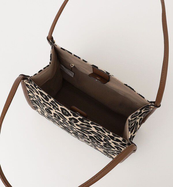 SHIPS any「SHIPS any: レオパード ゼブラ スクエア トート バッグ」|トートバッグ|