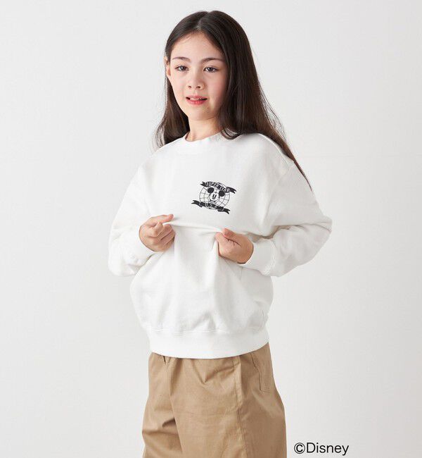 SHIPS any「SHIPS any: /ミッキーマウス/ ワンポイント スウェット <KIDS>」|スウェット・ジャージ|