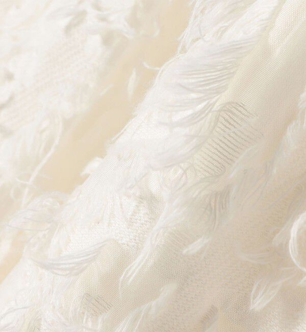 SHIPS for women「〈手洗い可能〉シアー カット ジャカード フレア スカート（セレモニー対応可）」|スカート|