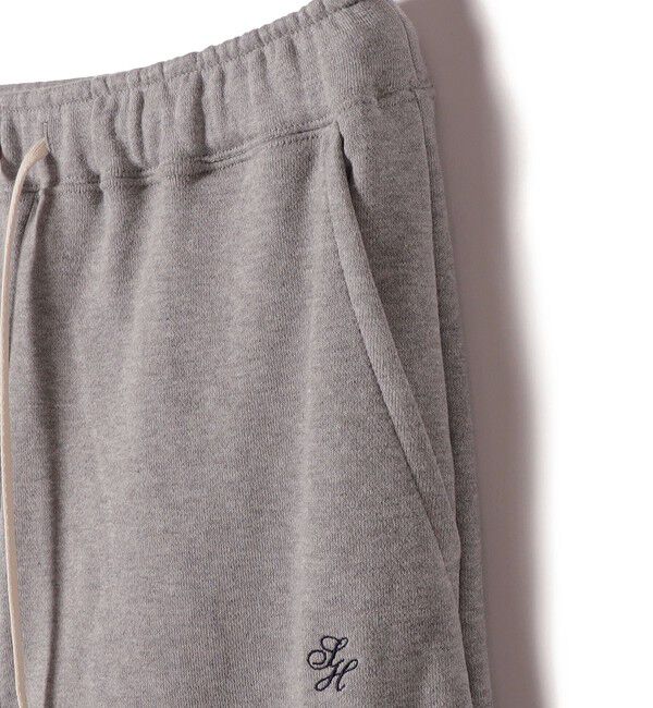 SHIPS for women「〈洗濯機可能〉AZUMA 裏毛 刺繍 パンツ」|その他|