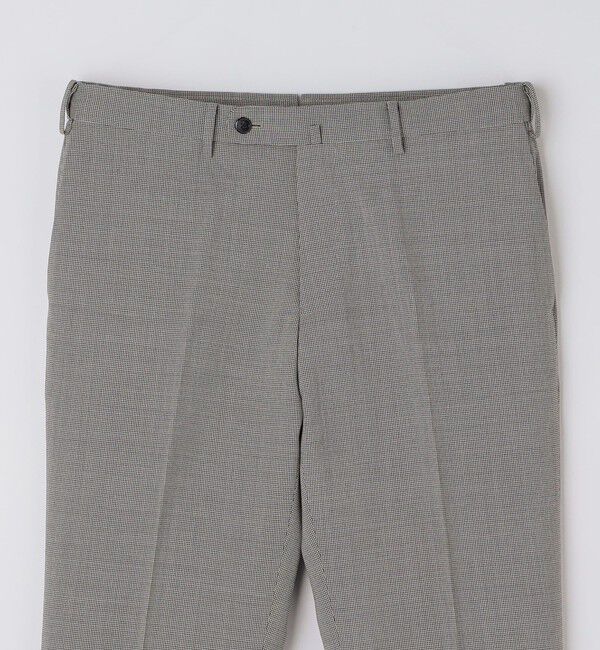 SHIPS「SHIPS:〈FUNCTION/洗濯機可能〉ウォッシャブル ハウンドトゥース スラックス(セットアップ対応)」|スラックス|