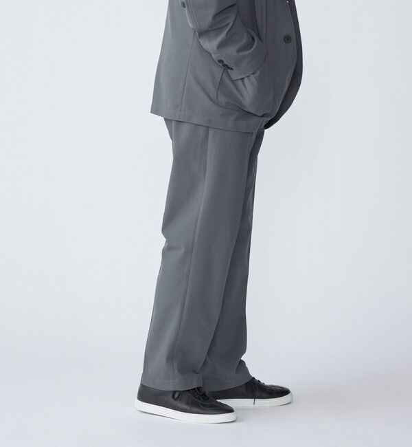 SHIPS「SHIPS:〈洗濯機可能〉FIELD SENSOR(R) ノープリーツ パンツ(セットアップ対応)」|スラックス|