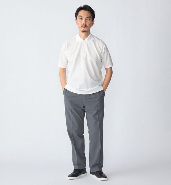 SHIPS「SHIPS:〈洗濯機可能〉FIELD SENSOR(R) ノープリーツ パンツ(セットアップ対応)」|スラックス|