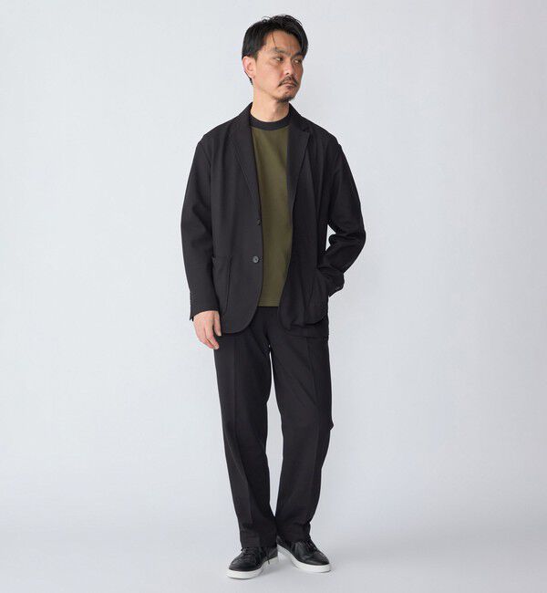 SHIPS「SHIPS:〈洗濯機可能〉FIELD SENSOR(R) ノープリーツ パンツ(セットアップ対応)」|スラックス|