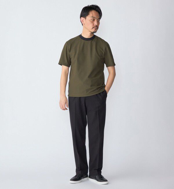 SHIPS「SHIPS:〈洗濯機可能〉FIELD SENSOR(R) ノープリーツ パンツ(セットアップ対応)」|スラックス|