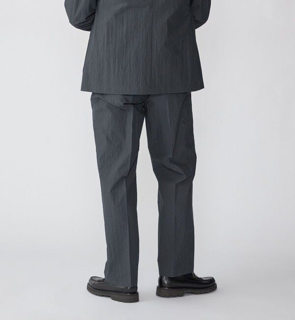 SHIPS「SHIPS:〈洗濯機可能〉CO+ ノープリーツ パンツ(セットアップ対応)」|スラックス|