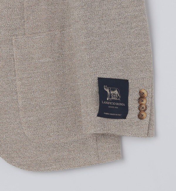 SHIPS「SHIPS:〈FUNCTION〉LANIFICIO ROMA メランジ ジャージー ジャケット」|テーラードジャケット|