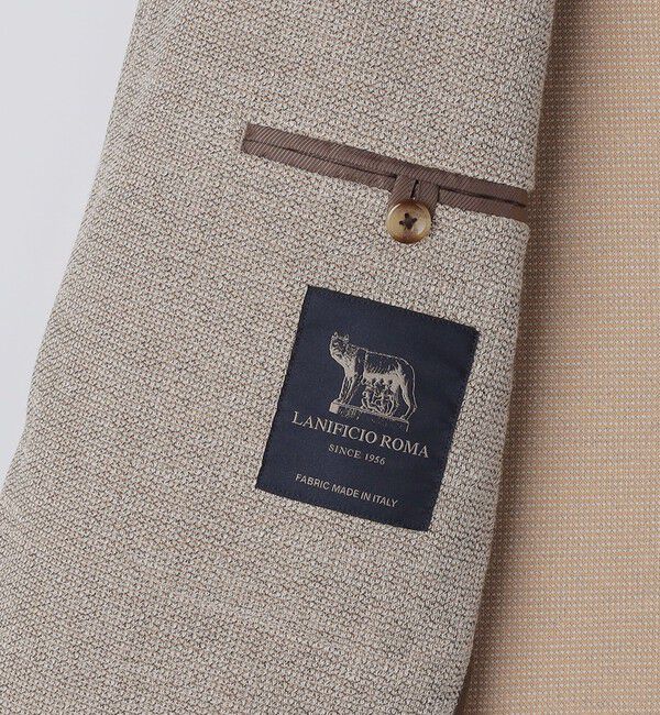 SHIPS「SHIPS:〈FUNCTION〉LANIFICIO ROMA メランジ ジャージー ジャケット」|テーラードジャケット|