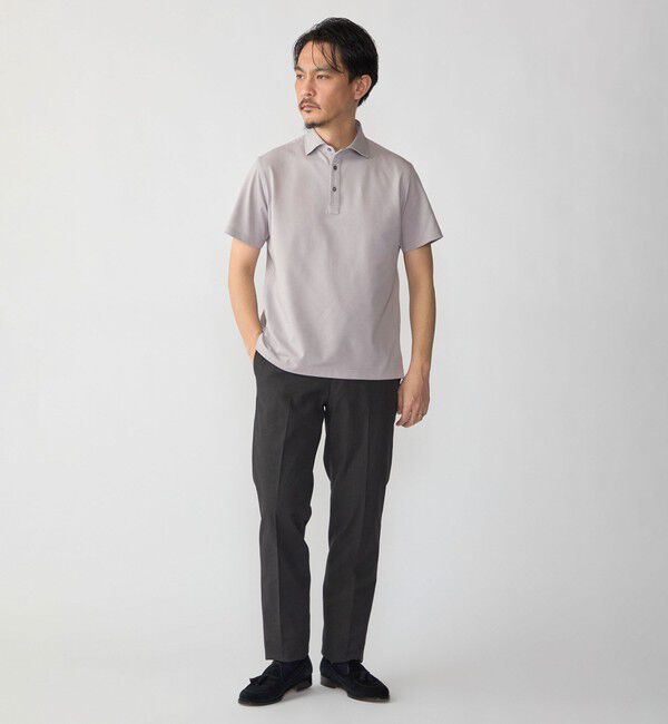 SHIPS「SHIPS:〈FUNCTION〉I Cotoni di Albini ショート スリーブ ポロシャツ」|ポロシャツ|