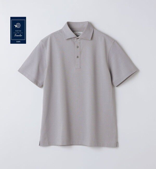 SHIPS「SHIPS:〈FUNCTION〉I Cotoni di Albini ショート スリーブ ポロシャツ」|ポロシャツ|