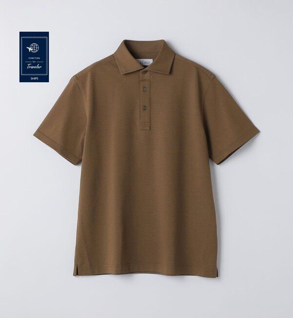 SHIPS「SHIPS:〈FUNCTION〉I Cotoni di Albini ショート スリーブ ポロシャツ」|ポロシャツ|