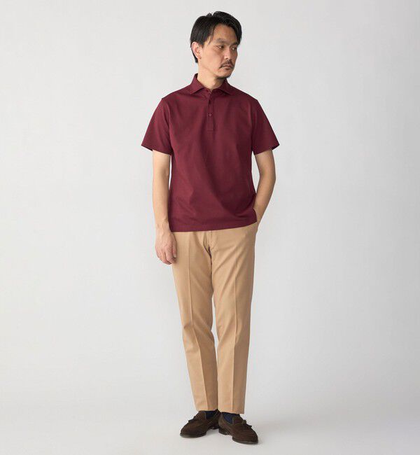 SHIPS「SHIPS:〈FUNCTION〉I Cotoni di Albini ショート スリーブ ポロシャツ」|ポロシャツ|