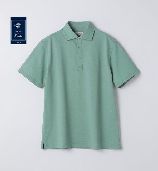 SHIPS「SHIPS:〈FUNCTION〉I Cotoni di Albini ショート スリーブ ポロシャツ」|ポロシャツ|